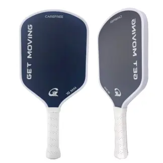 GM Graphite Carbon Fiber Rough Surface Lightweight Pickleball Paddle Rackets Educes Vibration for More Control Power
