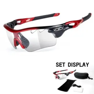 Photochromic Bicycle Glasses, Sport Bike Sunglasses, Running, Outdoor photochromic polarized glasses