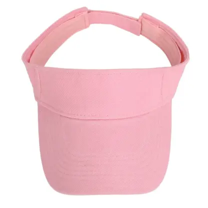 Summer Sun Hats Men Women Cotton Adjustable Visor UV Protection Top Empty Solid Sport Tennis Golf Running Sunscreen Baseball Cap - Image 2